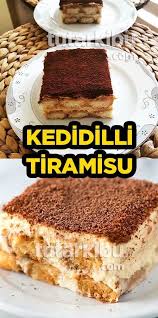 Kedidilli Tiramisu Tarifi Tiramisu Pasta Tatli Muzlu Kekler