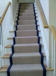 Helios Wool Carpet Stair Runner In Classic Pindot Pattern With Wide Binding For A Very Custom Look Carpet Stairs Diy Carpet Stair Runner Carpet