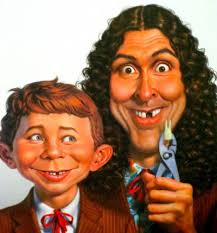 I guess you know you've really "made it" when you are either : a) Spoofed  in a Weird Al song b) Spoofed in MAD Magazine.