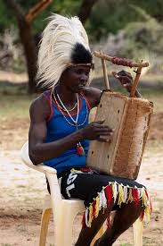 Playing The Nyatiti Kenya Musical Instruments African Music African People