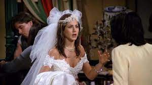 Friends S01e01 Iconic Weddings Wedding Dresses Wedding
