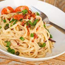 Pin By Nicolyn Woodcock On Complex Dinners Skinny Pasta Recipes Bacon Pasta Pasta Dishes