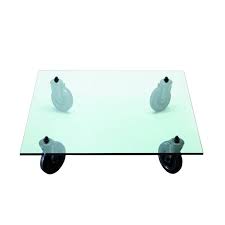 Hauteur 29 cm x longueur 145 cm x largeur 75 cm (petit modèle mrtbr 75). Fontana Arte Tavolo Con Ruote Table Basse Sur Roulettes Ambientedirect