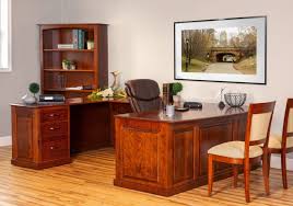 Credenza desks for the home office functional and beautiful, a credenza desk provides more than just an extended work surface. Executive Desk With Bridge And Credenza Martin S Furniture