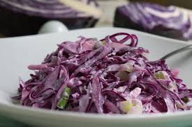 Coleslaw Mit Rotkohl Rezept Rezept In 2020 Rezepte Mit Rotkohl Rotkohl Lebensmittel Essen