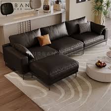 Saver Modern Leather Sofa Urban Mood