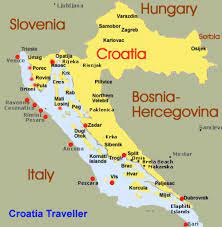 This clickable map of croatia gives an overall view of the major destinations. Croatia Map Croatia Holiday Croatia Map Croatia