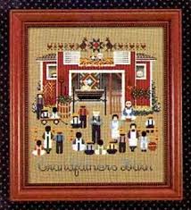 I really love playing around with images and bits of card, so i thought i would… Told In A Garden Grandfathers Barn Cross Stitch Pattern 123stitch