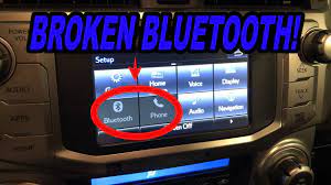 Once registered, the app worked fine for conveniences like locking and unlocking the car, flashing the lights and horn in an emergency, checking the current fuel. Toyota Entune Bluetooth Broken Fix It Youtube
