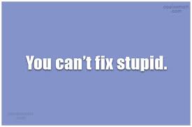 Ron white performing his you can't fix stupid skit, part of the program of the same name. Quote You Can T Fix Stupid Coolnsmart