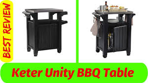 Keter Unity Bbq Table Review Bbq Table Entertainment Storage Bbq