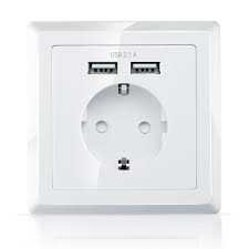 Arendo Schuko Usb Steckdose Mit 2 X Usb Port Amazon De Elektronik Usb Steckdose Steckdosen Schuko
