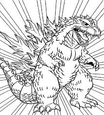 The futurians lose control over king ghidorah. Godzilla Muto Coloring Pages Coloring Pages For Kids