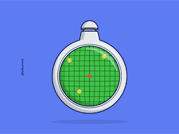 The dragon radar is like a map, the top of the screen all ways points north no matter where your facing, however it is made much more navigable by a spinning arrow in. Dragon Radar By Ronak Jadhavrao On Dribbble