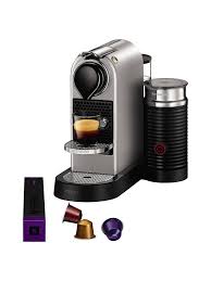 Nespresso Citiz Milk Coffee Machine By Krups With Milk Frother Silver Breville Espresso Machine Nespresso Nespresso Machine