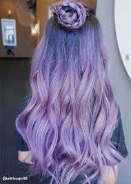50 Lovely Purple Lavender Hair Colors Purple Hair Dyeing Tips Fashionisers C Lavender Hair Colors Lavender Hair Ombre Lavender Hair