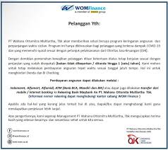 Contoh surat permohonan keringanan denda adira. Resmi Ojk Sebut 4 Nama Leasing Yang Sudah Longgarkan Cicilan Kredit Berikut Ini Daftarnya Motorplus