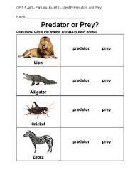 Alternate Assessment Identify Predators And Prey By Sped Not Required