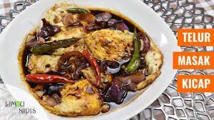 Boleh bertambah 2 pinggan makan nasi. Telur Masak Kicap Youtube