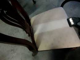 When your dining room chairs are still functional but leave something to be desired cosmetically, consider refinishing rather than replacing them. How To Professionally Clean An Upholstered Dining Room Chair Youtube
