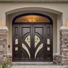 An inviting front door will improve your home's curb appeal, whether you're ready to sell or planning to stay. China Foshan Factory Exterior Luxury Hard Solid Wood Doors Teak Wooden Main Double Door Designs With Decorative Glass China Front Wood Door Entry Wood Door