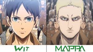 We're 99% funded by donations and as we grow, the server usage grows. Wit Studio Vs Mappa Attack On Titan 4 Season Youtube