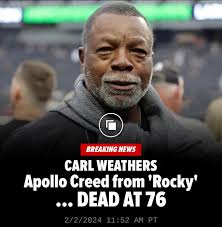 RIP Carl Weathers, let's hope he and Wade Boggs are sharing a cold one  right now : r/IASIP