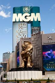 World famous mgm grand casino lion, in las vegas, on januray 2, 2009. Mgm Grand Las Vegas Resort Featuring Leo The Mgm Lion The Stock Photo Picture And Royalty Free Image Image 33965591