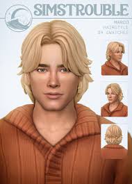 simstrouble — MARCO by simstrouble I needed this haircut for my...