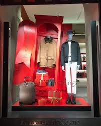 ermenegildo zegna zurich switzerland inspiring gift ideas for the men in your life photo by chri window display fashion retail interior christmas display