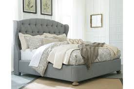 Ollesburg King Upholstered Bed Ashley Furniture Homestore Queen Upholstered Bed King Upholstered Bed Upholstered Bed Master Bedroom