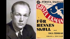 HÄNEN TÄHTENSÄ (FÖR HENNES SKULL), Erik Eklund (Erkki Eirto) orkesterin  säestyksellä elokuussa 1930