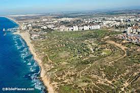 Ashkelon is one of the oldest cities in israel and has history that goes back more than 5,000 years. Ashkelon Bibleplaces Com Bibleplaces Com