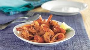 To serve the pasta, divide it among six plates. Blackened Shrimp With Tomatoes And Red Onion Easy Diabetic Friendly Recipes Diabetes Self Management