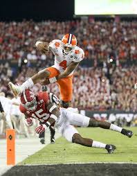 Clemson quarterback trevor lawrence passed deshaun watson in the tigers' record books by tossing his 15th touchdown pass of the season against fsu. Clemson Wins National Championship In Last Second Upset Of Alabama Wsj