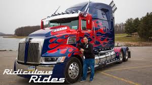 World S First Fan Built Optimus Prime Ridiculous Rides