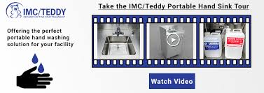 imc portable hand washing sinks