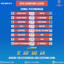 Jadwal Pertandingan Liga Champions 2 3 September 2019 Pengikut Prague Youtube