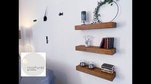 Teilen pin it mailen drucken. Wandregal Aus Holzbalken Selber Bauen Diy Youtube