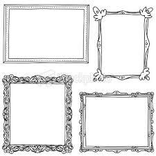 Various Ornate Frame In Sketch Style Black And White Ornate Frame Frame Doodle Frames Free for commercial use no attribution required high quality images. various ornate frame in sketch style