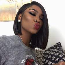 Silky Straight Hair 3 Bundles 10 10 10 With A 10 Closure Bob Hairstyles Straight Human Hair Wig Hairstyles