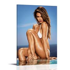 Amazon.com: DMIEXA Jessica Alba Hot Poster Decorative Painting Canvas Wall  Art Living Rooms Bedroom Painting 24x36inch(60x90cm), Frame-style: Posters  & Prints