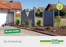 Nun ist steinmauer aber nicht gleich steinmauer: Alu Sichtschutz Pulverbeschichtet Stabil Und Witterungsbestandig
