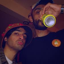 MILJB (man i love @drinkyourjuicebox) and MILMBM (man i love  @melinablancomusic) and pooches edit ❤️ 📸 from Alice's little red camera