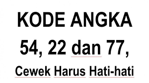 Kamus ini disusun berdasarkan abjad dari a sampai z yang memuat. Arti Kode Angka 54 22 Dan 77 Dalam Bahasa Gaul Berkaitan Sama Bercinta Cewek Harus Hati Hati Tribun Pekanbaru