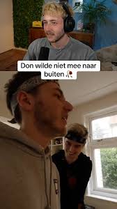 Don wilde niet naar buiten..