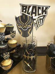 Black Panther Centerpiece Black Panther Panther Black Panther Party