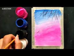 Black And White Easy Landscape Painting For Beginners Easy Canvas Painting Ideas For Beginners Step By Step Acrylic Painting 318 Youtube In 2020 Easy Canvas Painting Beginner Painting Poster Color Painting