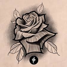 Rose Tattoo Whip Shading Set Brushset Pack Realistic Rose Tattoo Rose Flower Tattoos Rose Drawing Tattoo