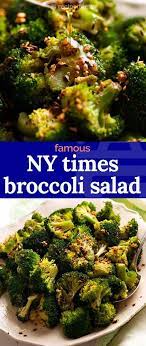 Ny Times Famous Broccoli Salad With Sesame Cumin Garlic Recipe Delicious Salads Delicious Vegetables Recipetin Eats